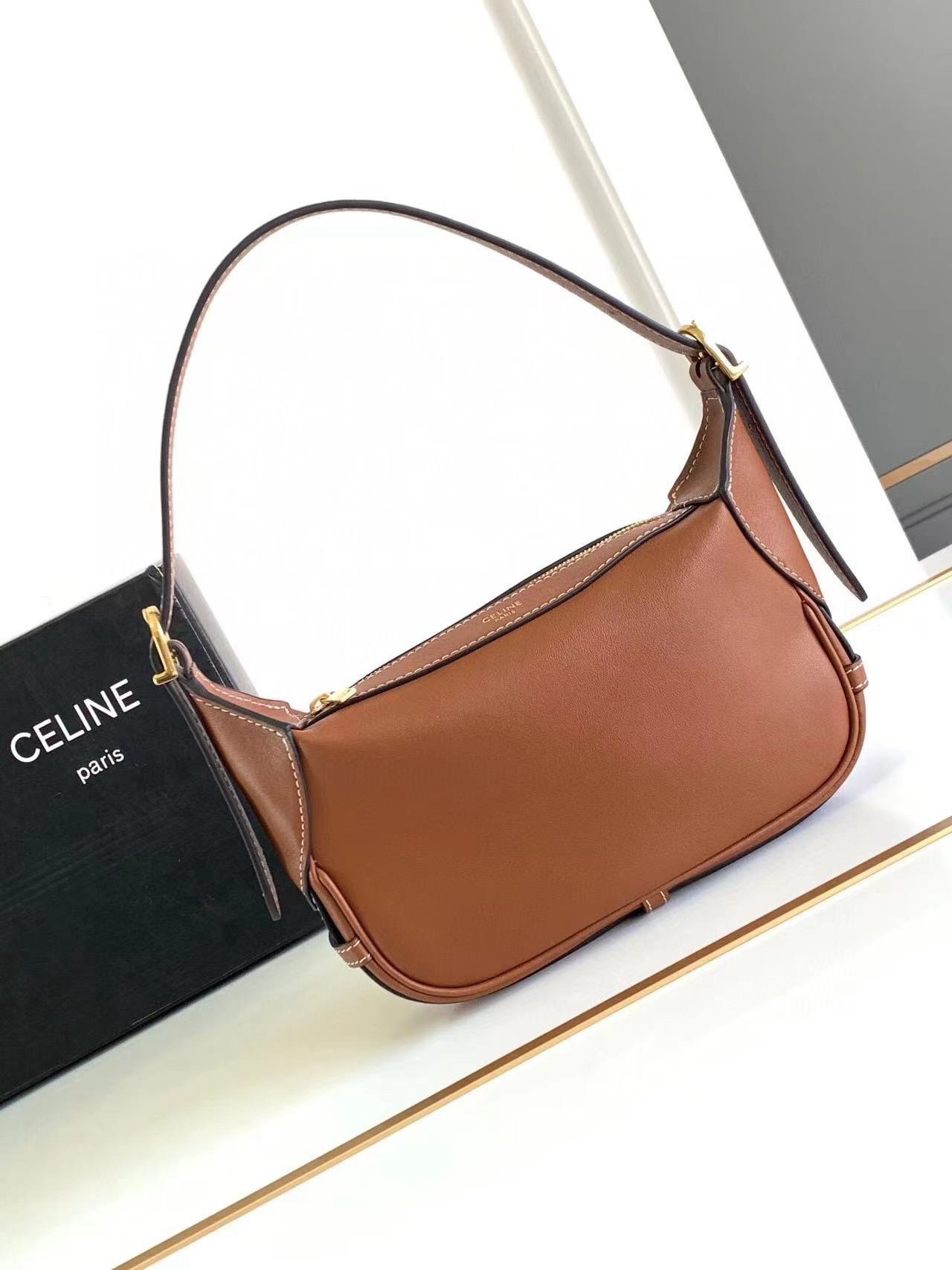 Celline 2024ROMY mini bag in soft calfskin 19.5-14-5cm
