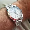 Rolex Datejust 41 Oystersteel and 18K White Gold 41 mm White Dial 126334-0010