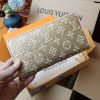 LV Gold Single Zipper Wallet Series