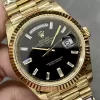 Rolex Day-Date 228238 Rose Gold Black Crystal Dial President Bracelet Swiss 3255 Movement