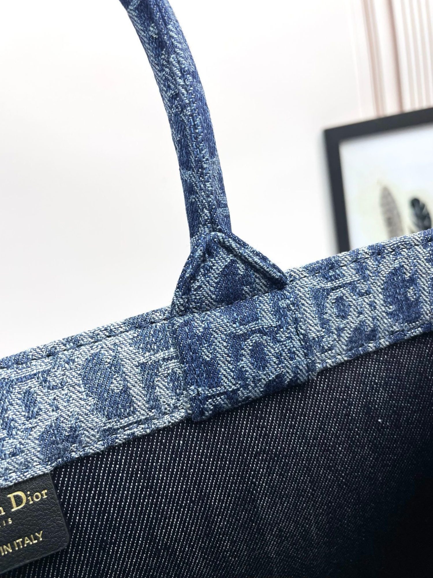 𝐃𝐢𝐨𝐫 𝐁𝐨𝐨𝐤 𝐓𝐨𝐭𝐞 Tote Jeans D D6688