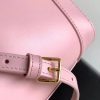 CEL1N_E CUIR TRIOMPHE MINI BUCKET BAG IN SMOOTH CALFSKIN PINK 19.5 X 16 X 7 cm