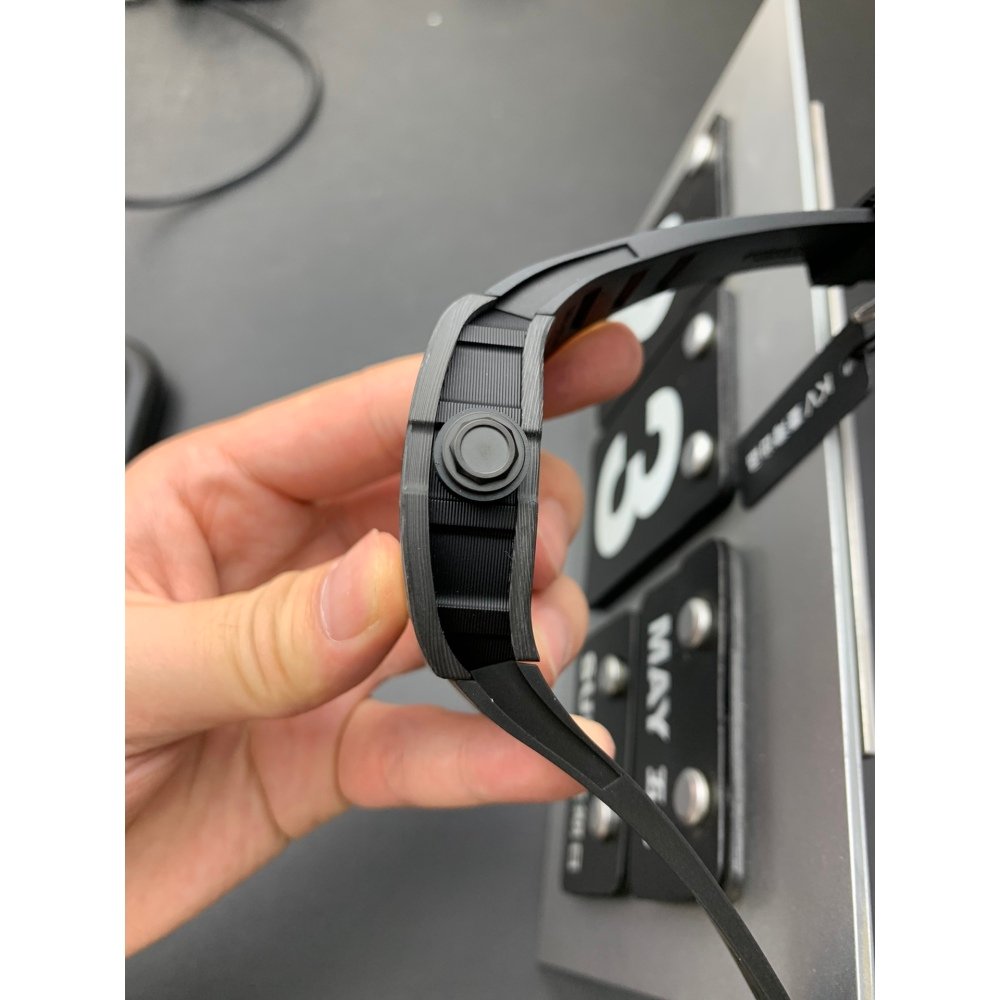 RM011-01 R Mancini Chrono Rose Gold Black Dial 7750