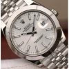 Rolex Datejust 116200 White Dial Jubilee Bracelet White Gold Swiss Clone Movement