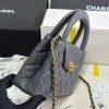 𝗖𝗵𝗮𝗻𝗲𝟭 𝟮𝟯𝗞 series 🖤 𝗞𝗲𝗹𝗹𝘆 portable chain bag large AS4416W880