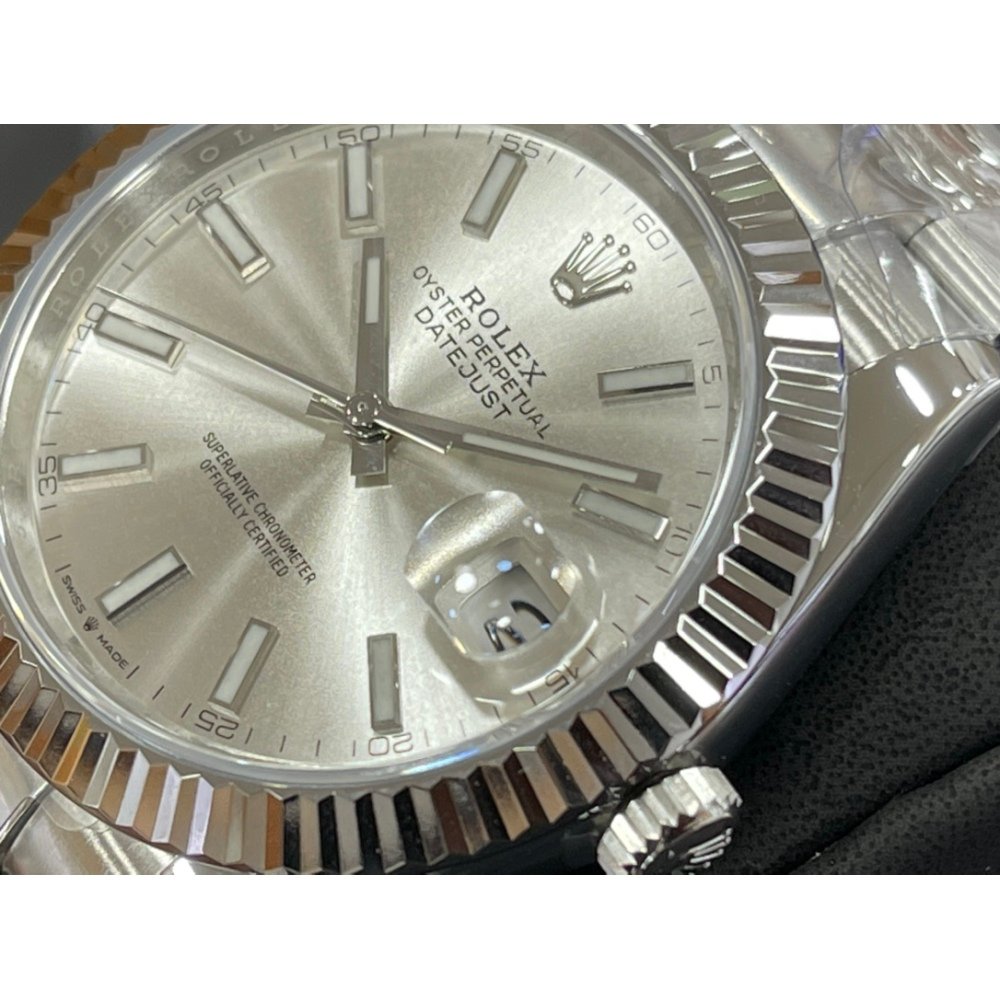 Rolex Datejust 126334 White Dial White Gold Swiss 3235 Movement
