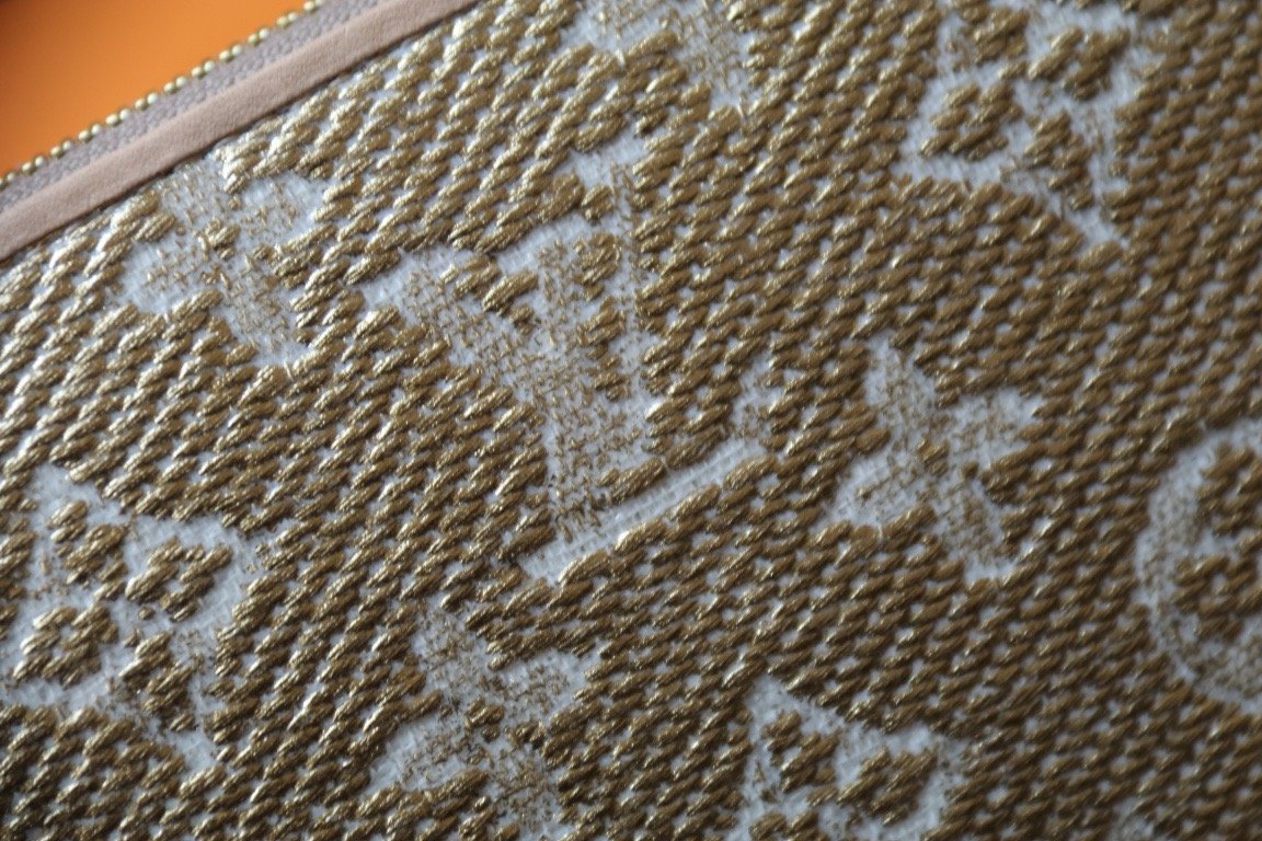 LV Gold Single Zipper Wallet Series