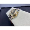Rolex Daytona 116523 Yellow Gold Black Diamond Dial Two Tone A7750 Movement