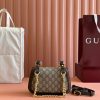 Gucci New Fashion Collection Light Brown Leather Mini Bag 724645