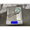 Rolex DayDate 228236 40mm GMF 1:1 Best Edition Ice Blue Dial Fluted Bezel on SS Bracelet A3255 or A2836 (Tungsten Heavy Version)