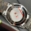 Rolex Day-Date 228206 Blue Roman Dial Steel White Gold Swiss Clone Movement