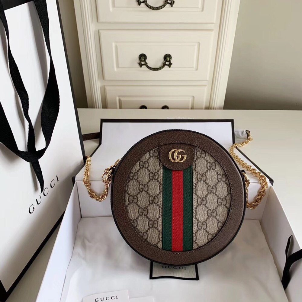 Gucci Ophidia Series Mini Round Bag