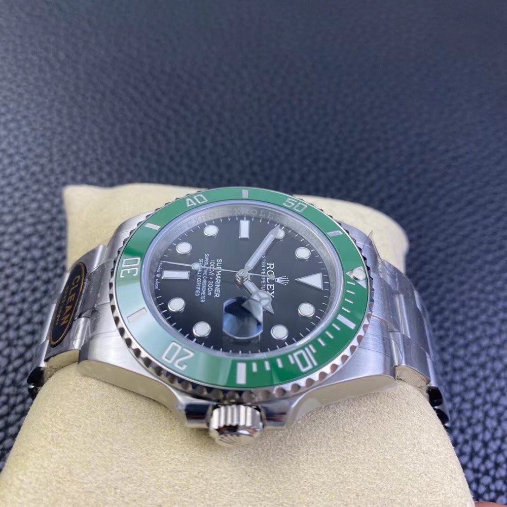 Rolex Submariner 126610LV Starbucks Green Black Dial Steel Swiss 3235 Movement