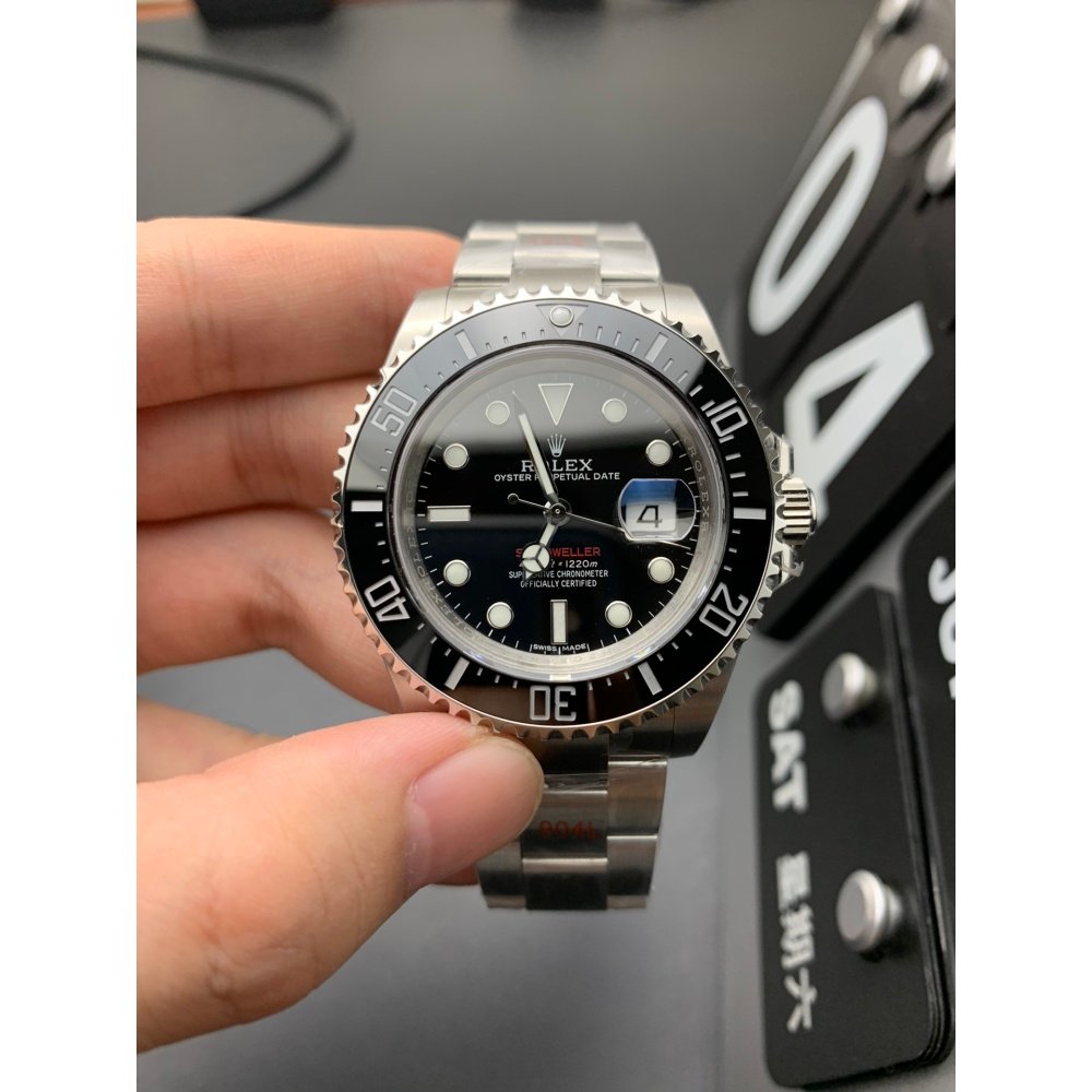 Rolex Sea-Dweller 126600 Black Dial Stainless Steel Super Clone Swiss Movement