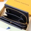 LV Silk Screen Blue Wallet Card Holder Wallet 11×8.5×3.5 cm