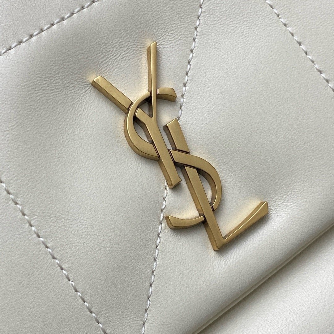 JAMIE 4.3 Small Original Sheepskin Handbag Creamy White Sheepskin/Gold 763475