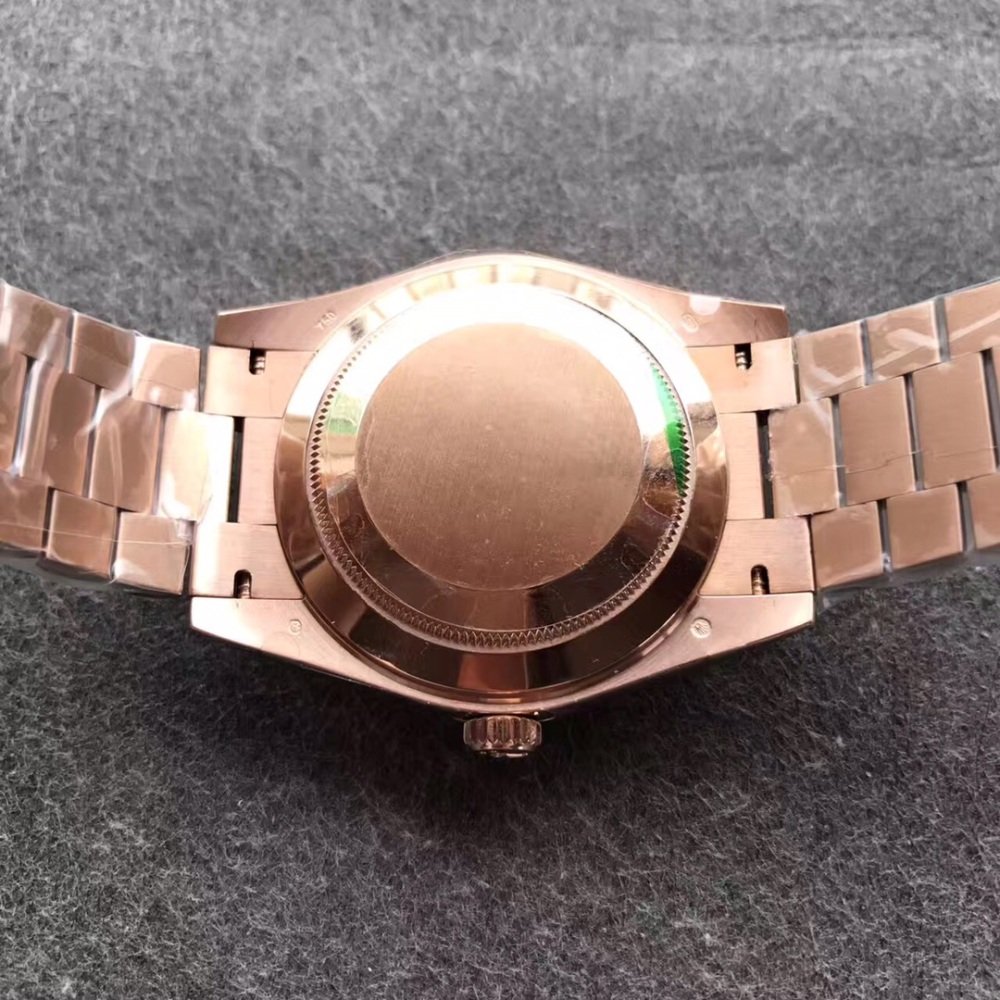 Rolex Day-Date 228235 Rose Gold Sundust Dial President Bracelet A3255 (Tungsten Heavy Versio)