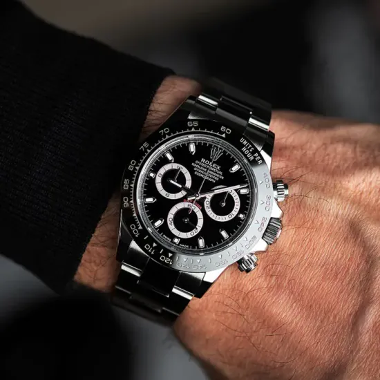 Black Dial Stainless Steel 116500ln-0002