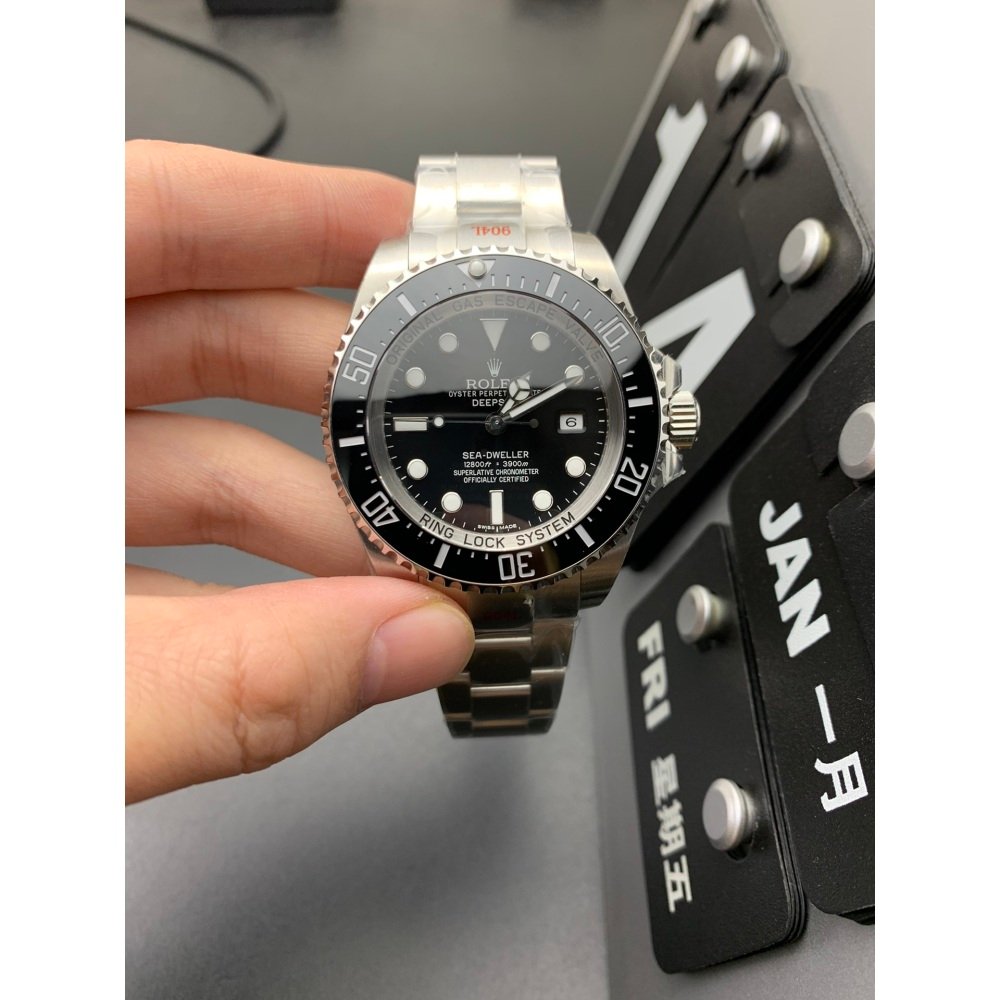 Rolex Sea-Dweller Deepsea 126660 Black Dial Steel Swiss 2836 Movement