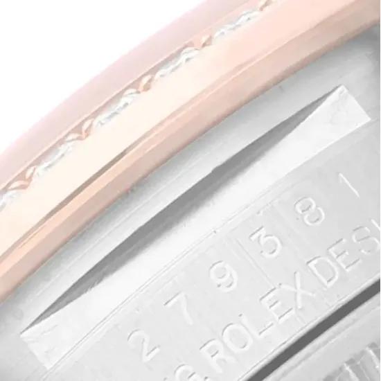 Christmas Promotion -Rolex Lady Datejust 28mm Everose Diamond Bezel Two-Tone 279381 For Women New