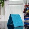 LV [Multiple short wallet] light blue (embossed)