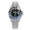 Rolex GMT Master II Batman & Pepsi 126710 Oyster Jubilee Bracelet Stainless Steel