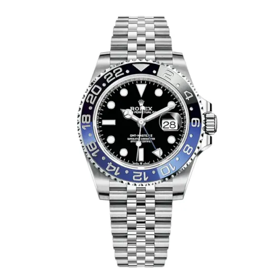 Rolex GMT Master II Batman & Pepsi 126710 Oyster Jubilee Bracelet Stainless Steel