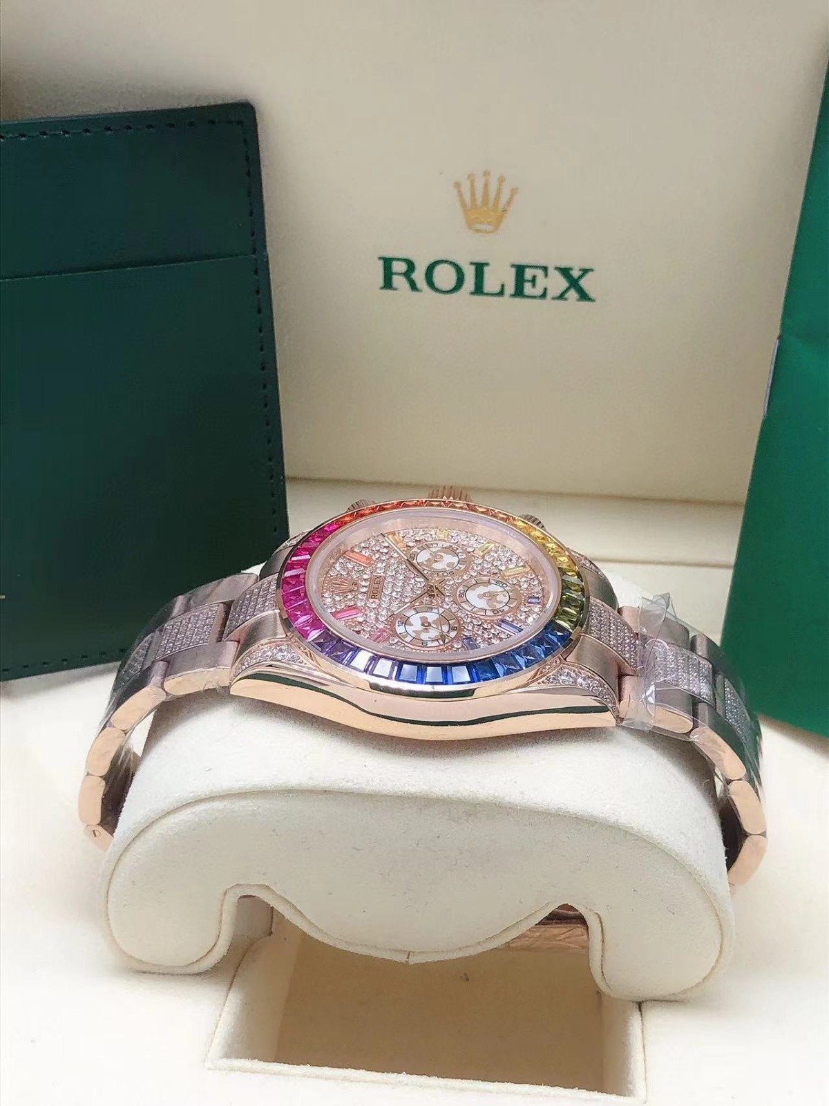 Rolex Daytona Rainbow diamond