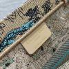 Tote tiger embroidery latest earth blue color