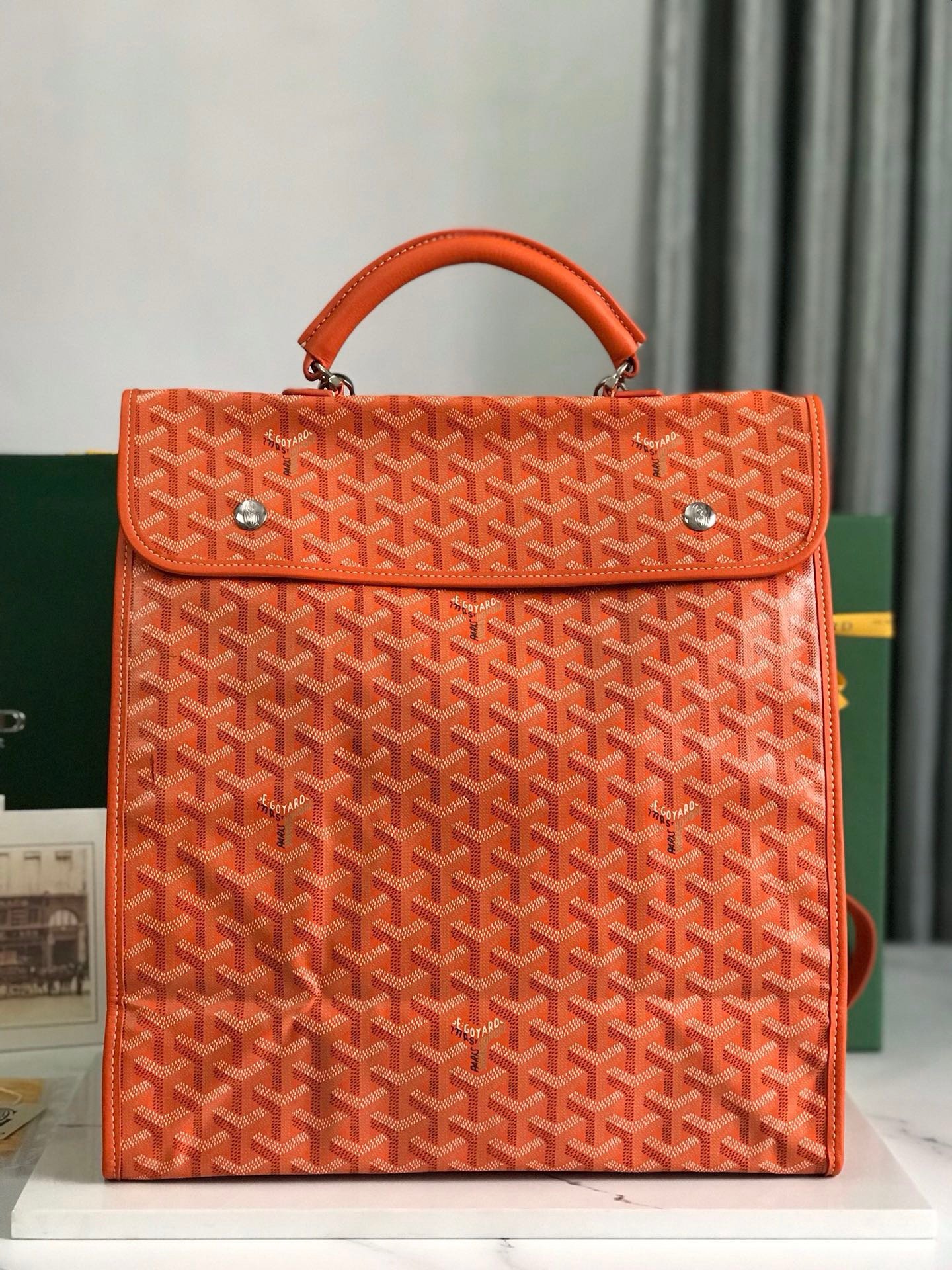 Goyard Saint Leger Folding Backpack 020191W720
