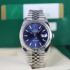 Rolex Datejust 41mm Oystersteel and white gold Bright Blue Dial 126334-0002
