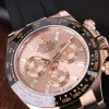 Rolex Daytona Sundust Dial 40mm Everose gold Oysterflex Strap 116515ln-0061