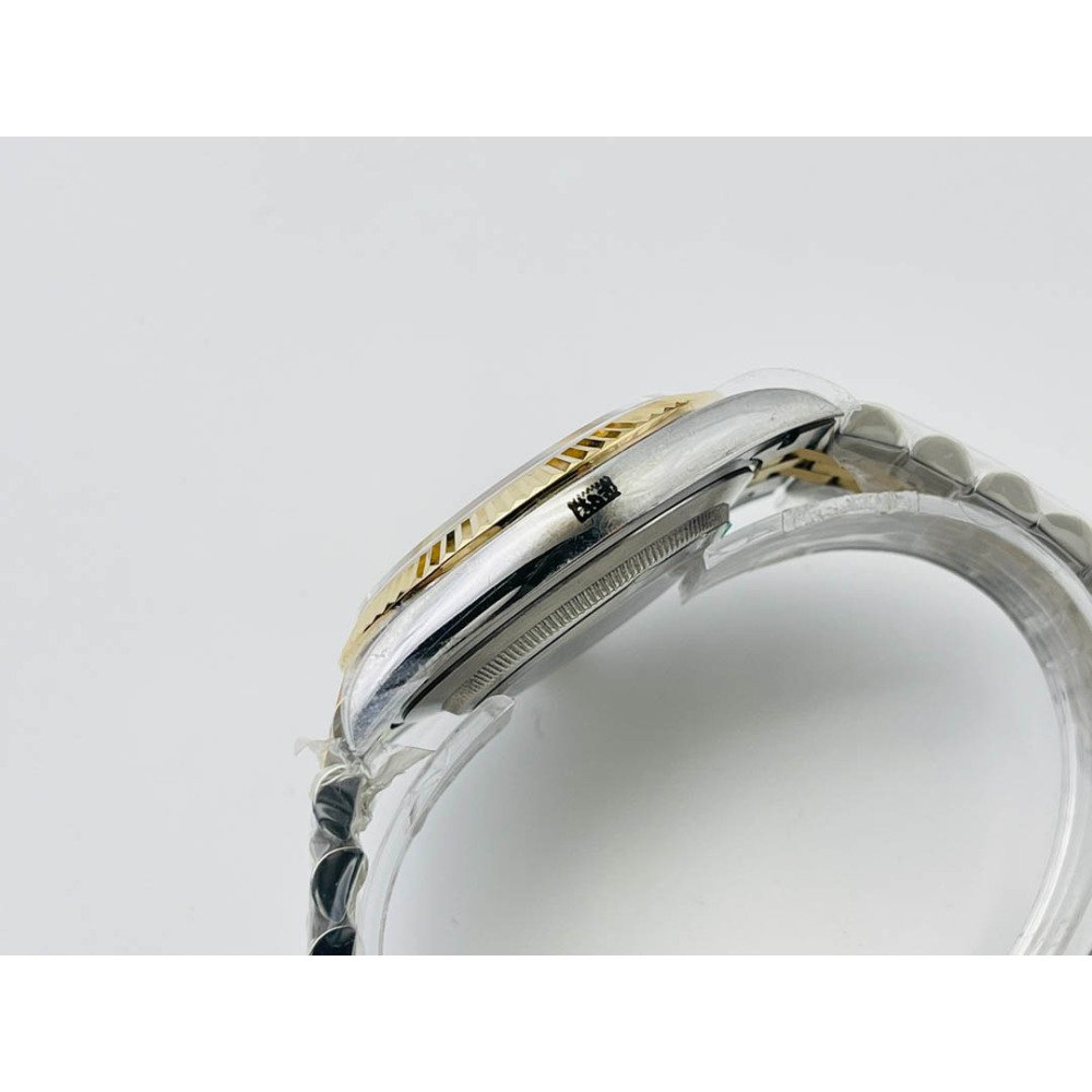 Rolex Datejust 126231 Yellow Gold Palm Dial Stainless Jubilee Bracelet Swiss Clone Movement