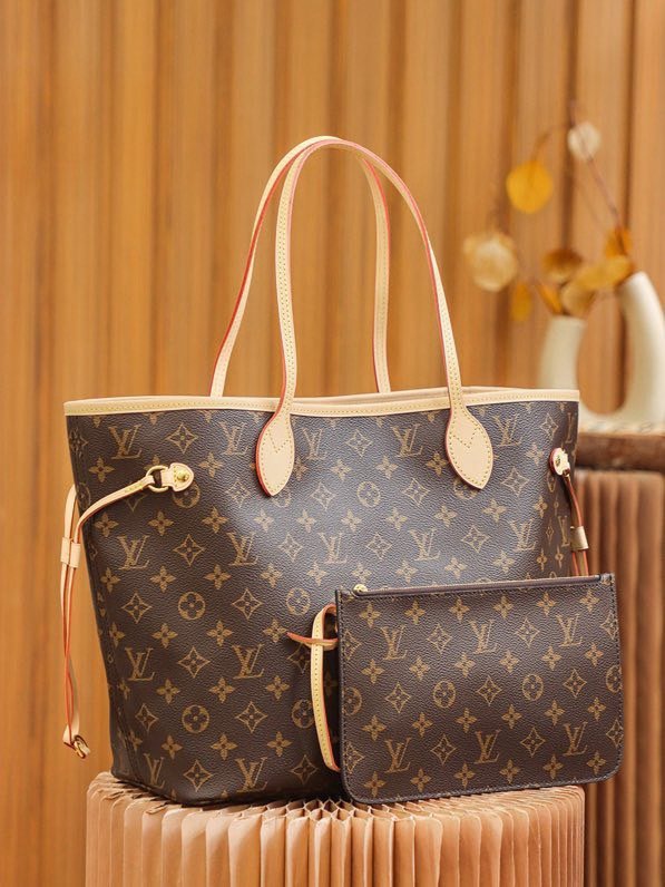 Neverfull shopping bag. letter bag. mommy bag. classic tote bag #m40995# 31*28*14cm