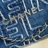 Chanel 24A 22Bag medium denim garbage bag AS3261W1080