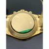 Rolex Daytona 116598 Rainbow Yellow Gold Diamond Black Dial Super Clone 4130