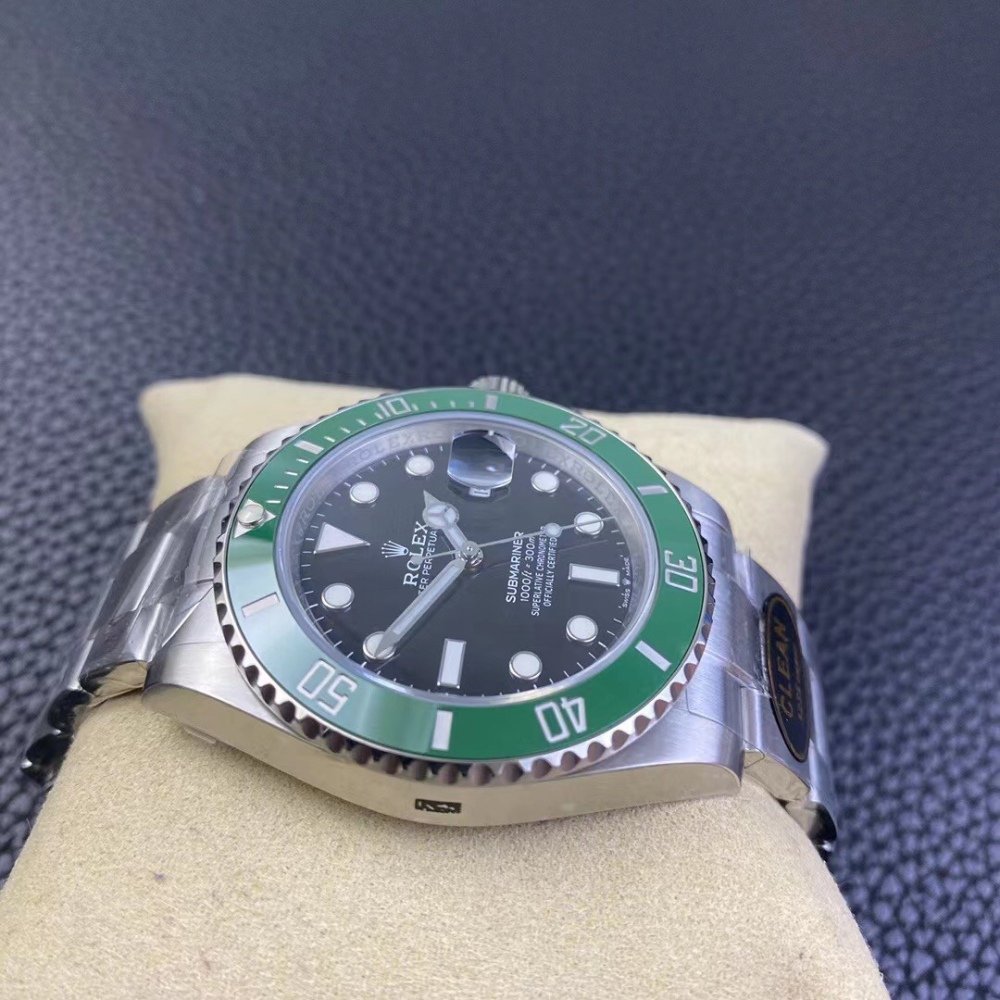 Rolex Submariner 126610LV Starbucks Green Black Dial Steel Swiss 3235 Movement