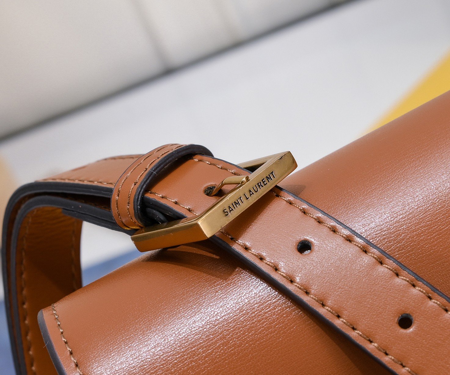 YSL Solferino Tofu Bag