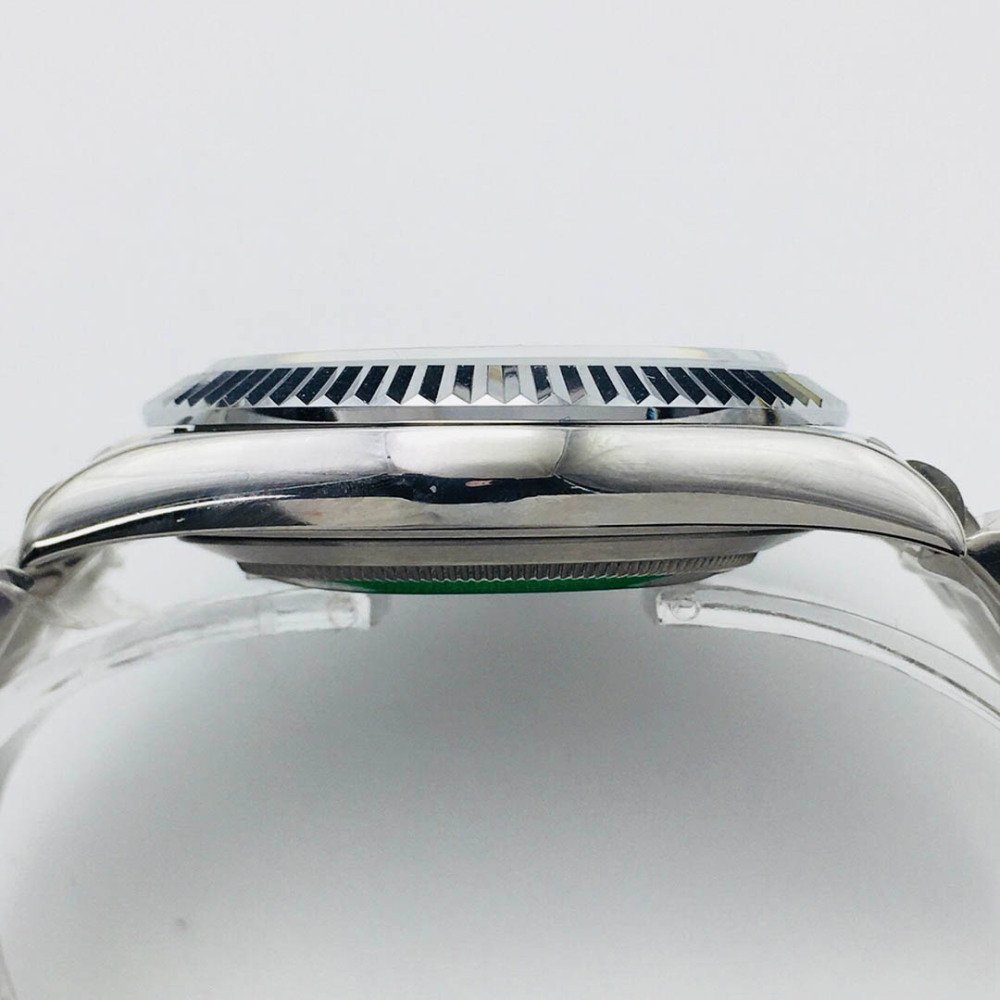 Rolex Datejust Green Dial Diamond White Gold Jubilee Bracelet Swiss Clone Movement