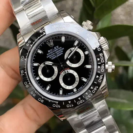 Black Dial Stainless Steel 116500ln-0002