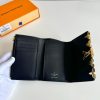 LV portefeuille capsine compact black wallet wallet card holder