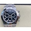Rolex Daytona 116520 White Black Diamond Dial Steel A7750 Movement