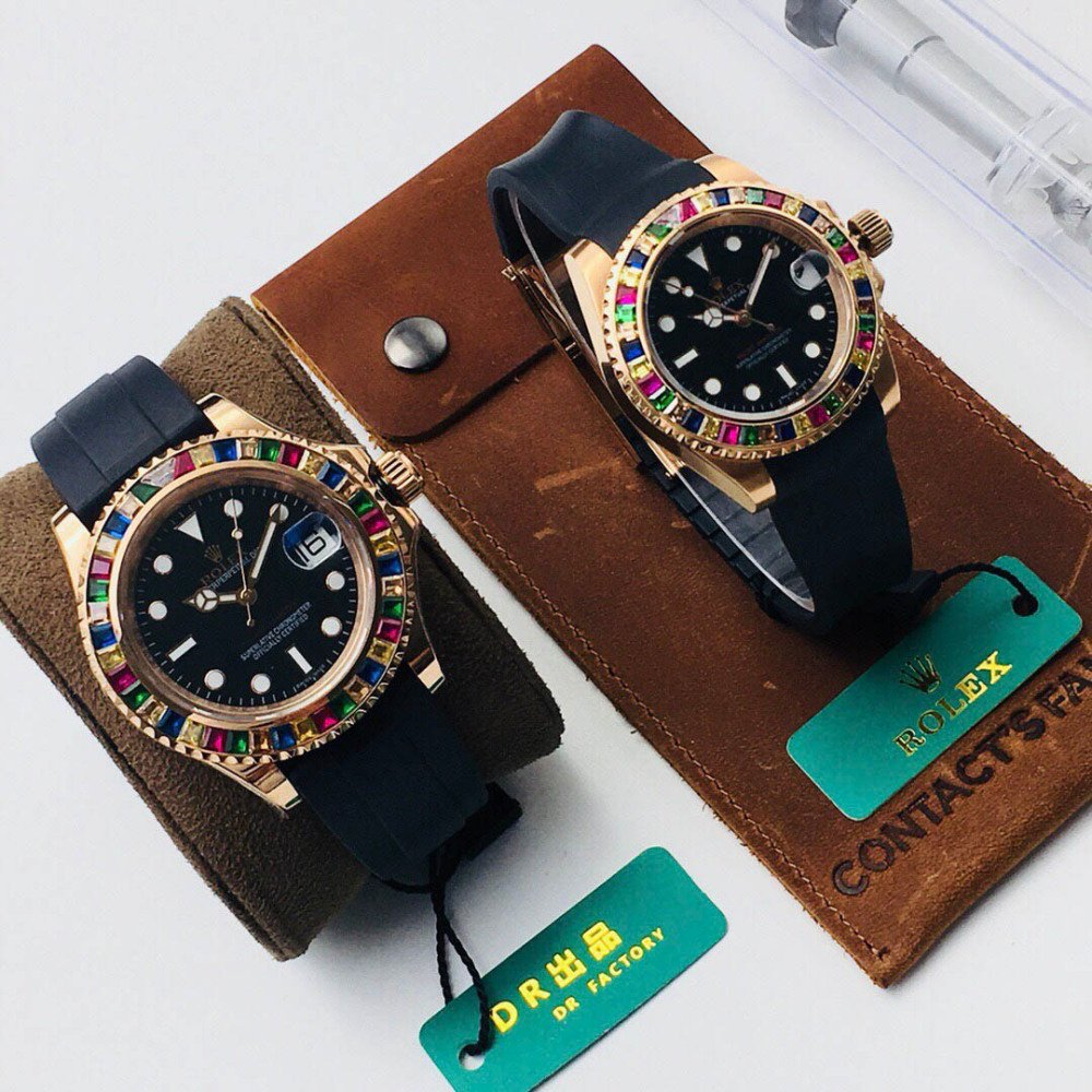 Rolex Yacht-Master 1166995SATS Multi-Color Gem Bezel 3135 Movement 40mm 37mm