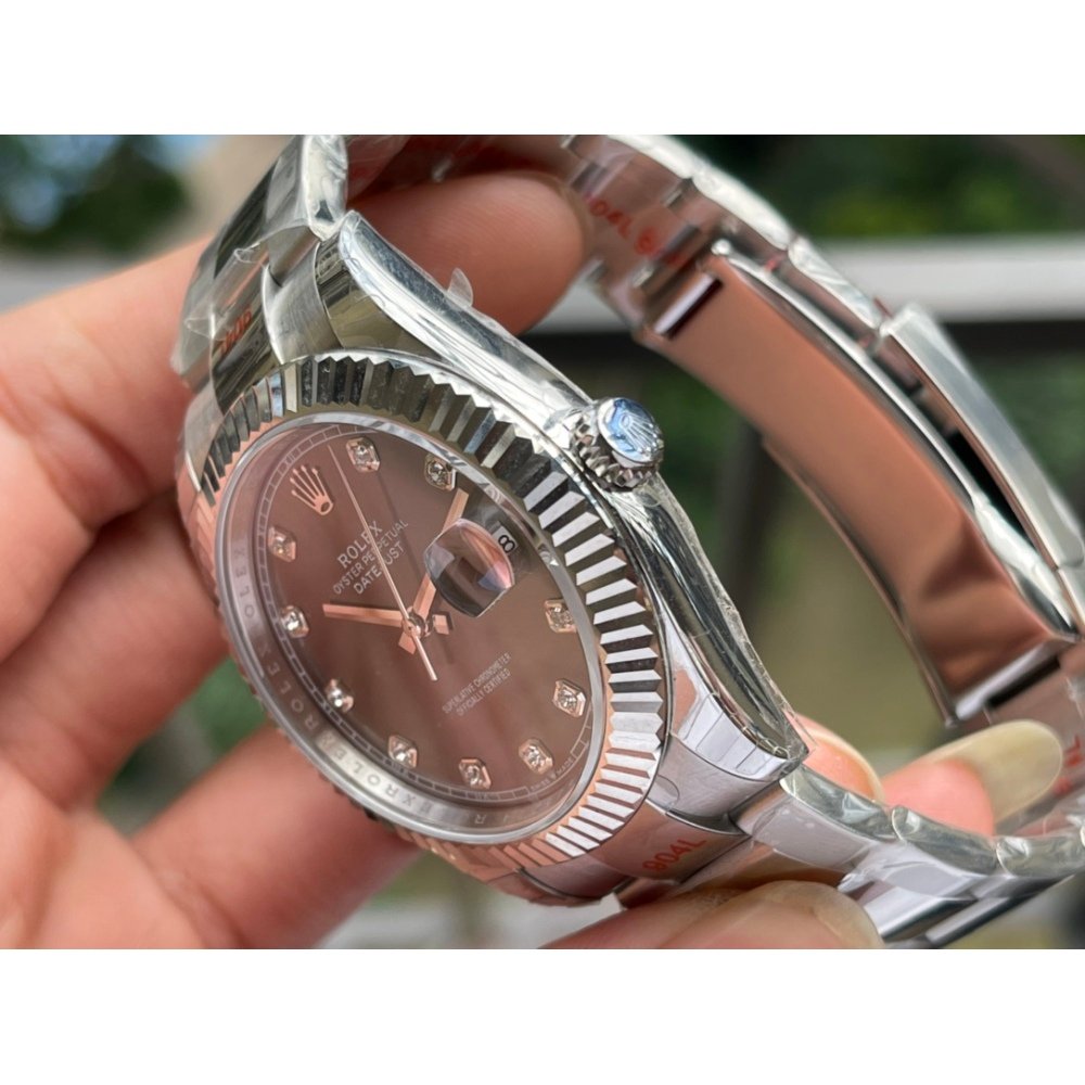 Rolex Datejust 126334 Black Diamond Dial Jubilee Bracelet Swiss 3235 Movement