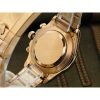 Rolex Daytona Gold Black Diamond 1:1 Super Clone 4130 Movement