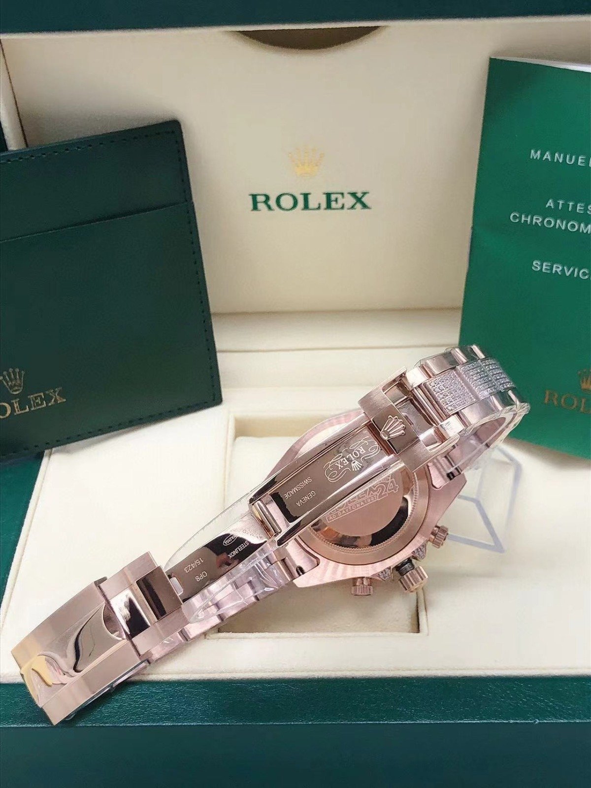 Rolex Daytona Rainbow diamond