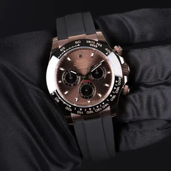Rolex Cosmograph Daytona Everose Gold Chocolate Oysterflex M116515LN-0041
