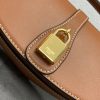 Celline TaBou Clutch Yellowish brown 18 x 8 x 5 cm