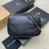 JAMIE 4.3 Small Original Sheepskin Handbag Black Sheepskin/Gold 763475-3