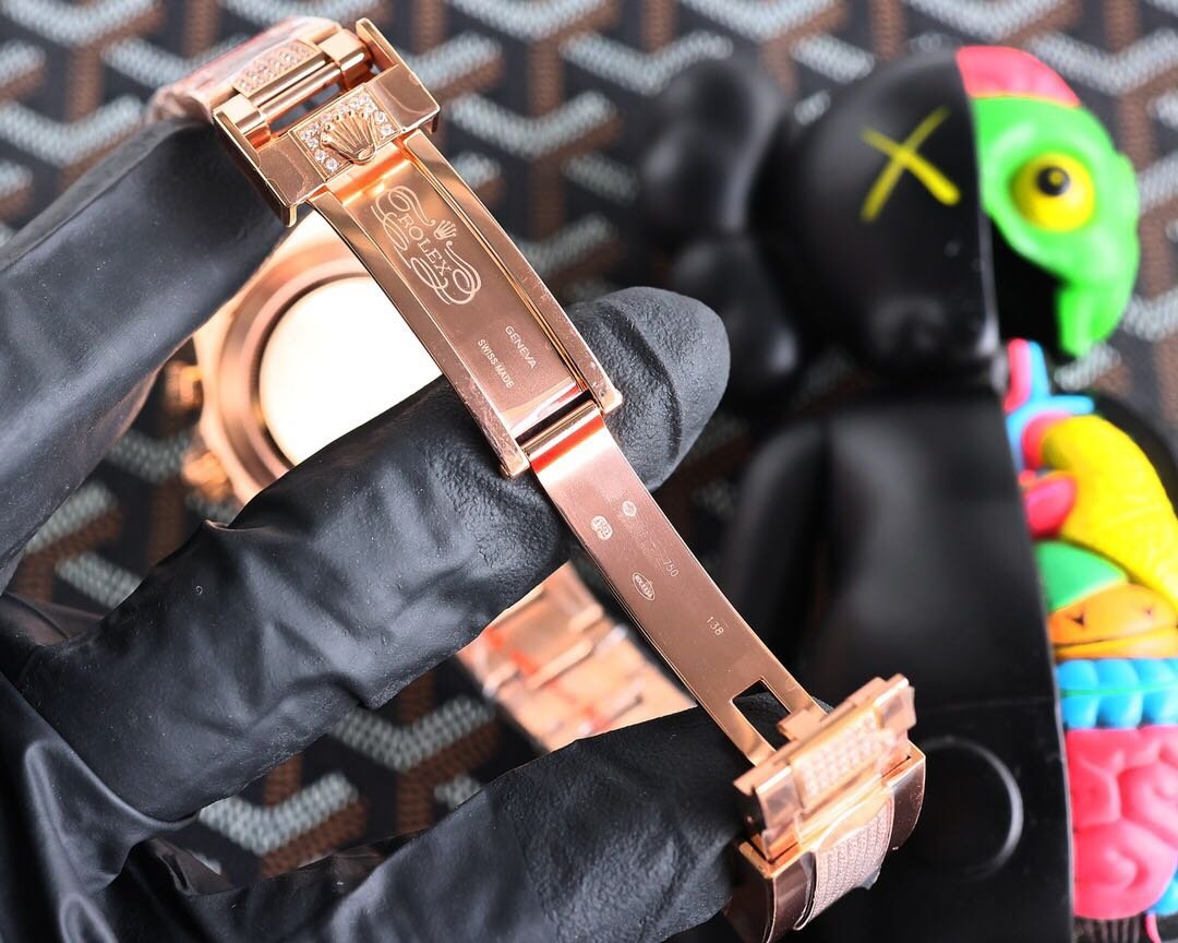Rolex Over the top of the Rainbow - Rolex rainbow Ring Datona Platinum eye Cal.7750 mechanical timing